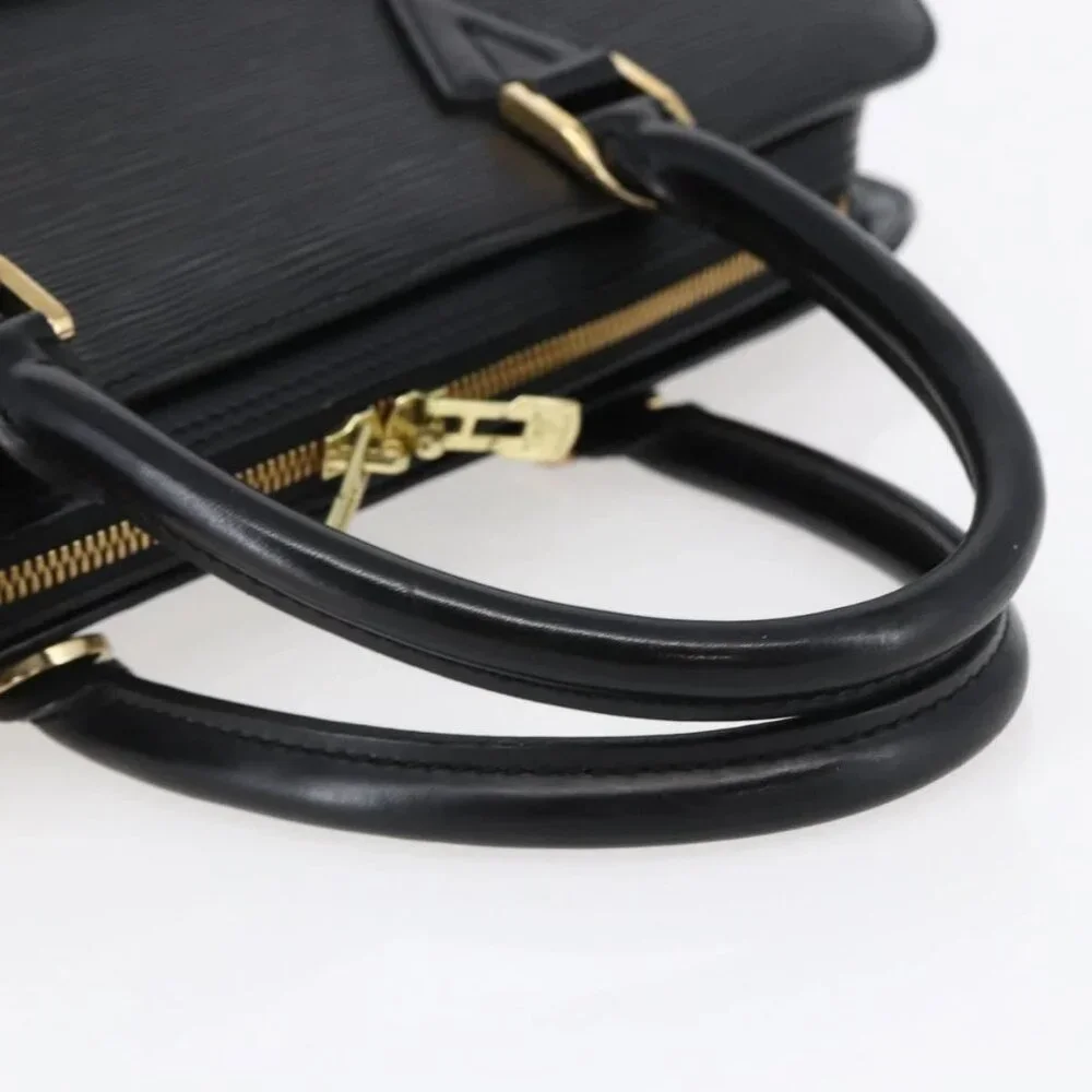 LOUIS VUITTON Epi Sorbonne Business Bag Black M54512 LV Auth ep11032